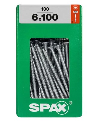 Spax Universalschrauben 6.0 x 100 mm TX 30 - 100 Stk.  Schraube
