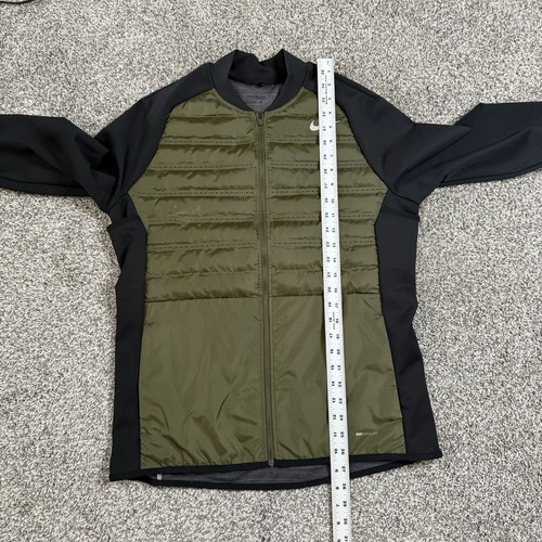 Nike Aeroloft Golf Hyperadapt Jacket Green Black Size Medium 801889-325 - Picture 5 of 7