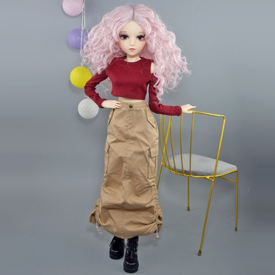 #ad Eyes can be Change 1 3 BJD Doll with Fashion Dress Clothes Full Set Assembled $158.99