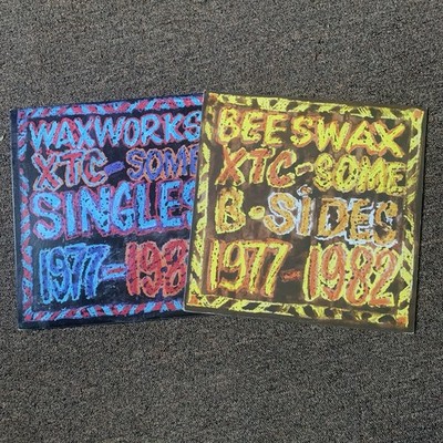 XTC Waxworks Some Singles  Beeswax 1977-1982  VIRGIN CANADA  2 LP Complilation