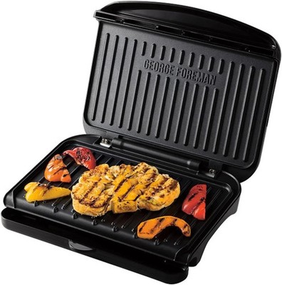 George Foreman Medium Fit Grillplatte Antihaft Kochplatte - 25810 - BRANDNEU