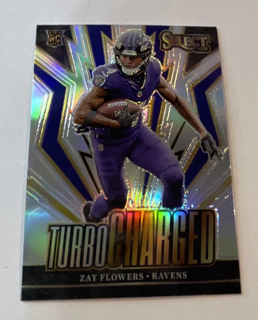 Zay Flowers Panini Select Turbocharged #TURZFL Prizm