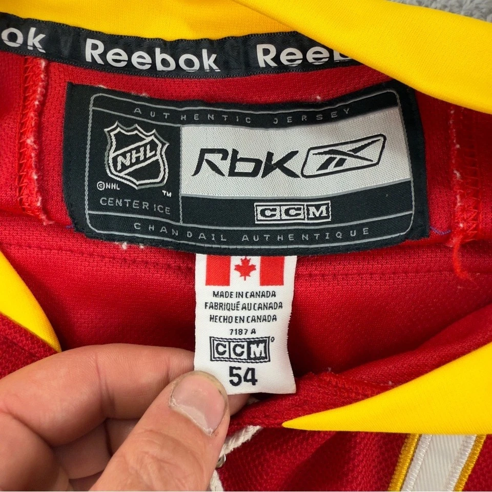 Calgary Flames Jerome Iginla Para hombres Talla 54 EU Reebok 2011 Heritage Classic Foto 2 de 4