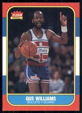 1986-87 Fleer #124 Gus Williams