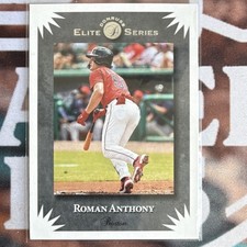 Panini Donruss Roman Anthony #11 Elite Series Boston Red Sox Baseball 2025