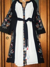 Gorgeous Boho Ukrainian Vyshyvanka Embroidered Ethnic Dress S, M, L