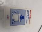 Rival Ice Cream And Frozen Yogurt Maker Instructions And Recipe Booklet only