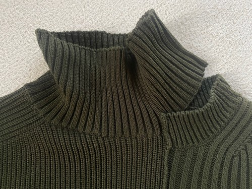 Sacai Asymmetry Heavy weight Knit Tops Made in Japan - Picture 8 of 16