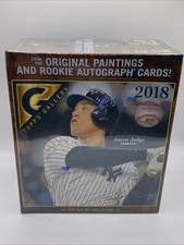 2018 Topps Gallery Baseball Hobby Box Factory Sealed Rookie Autograph Cards
