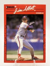 1990 Donruss - Jim Abbott #108