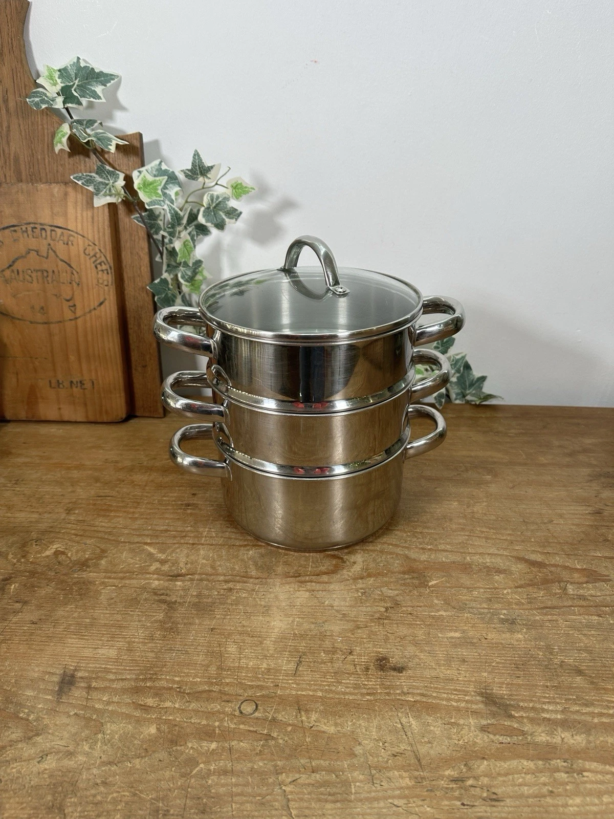 Judge Stainless Steel 3-Tier Steamer 20cm Slight Marks In Base
Opens in a new window or tab