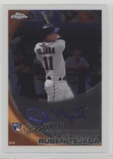 2010 Topps Chrome Rookie Auto Ruben Tejada #201 Auto 0l1