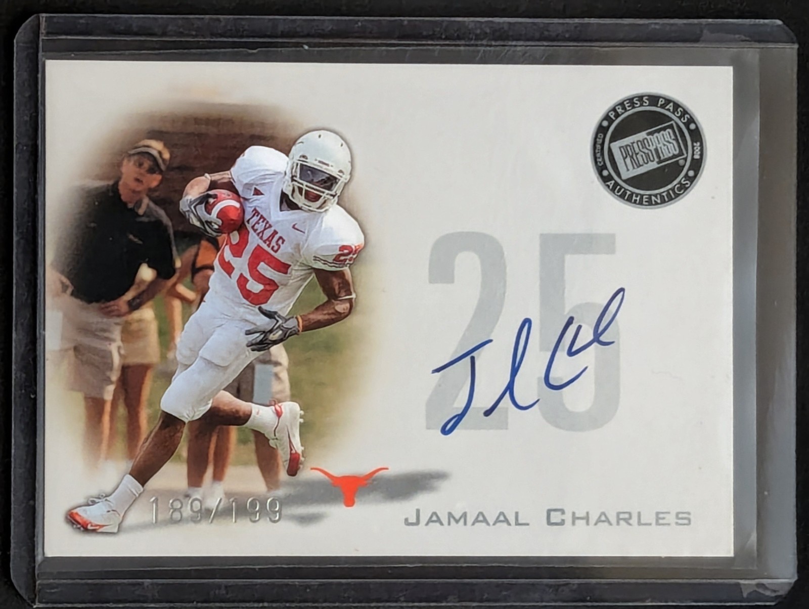 Jamaal Charles Press Pass #14 Base