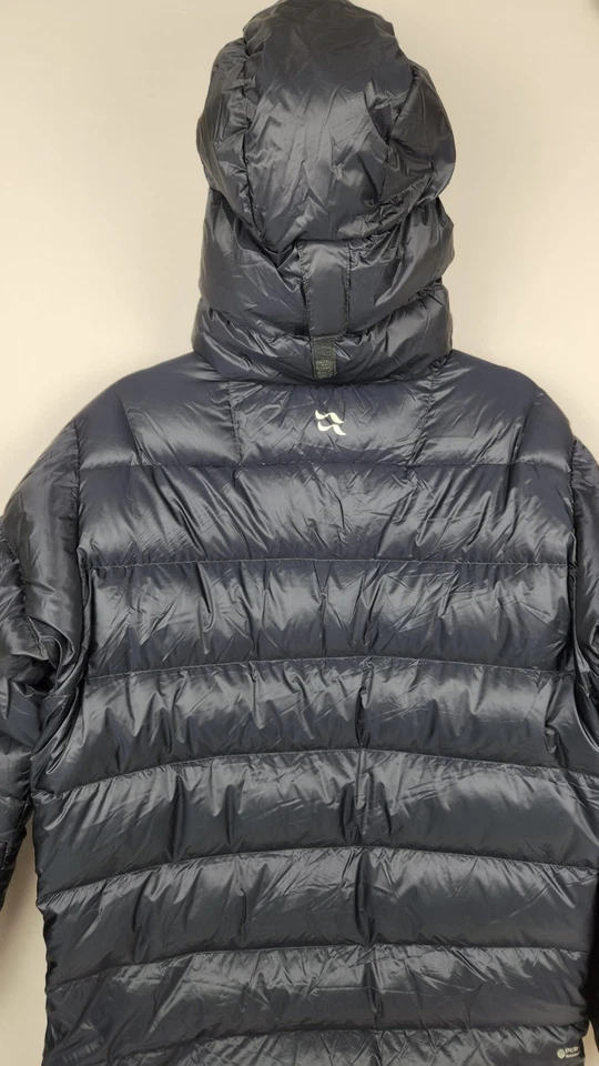 RAB Neutrino Pro Down Nikwax Hydrophobic Down Hooded Puffer Jacket Mens Med READ - Image 3 of 4