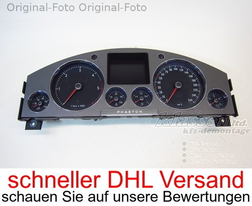 Tacho VW Phaeton 3D 3.0 TDI 3D0920885P NUR 90000 KM