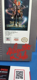 Nick Castle Signed The Last Starfighter Nintendo Game NES COA 