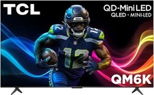 TCL 85" 4K UHD HDR QD MINI LED GOOGLE TV SMART TV | 85QM6K | NEW | LOCAL PICKUP