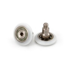 Cuscinetti Box Doccia VR KIT 2 PEZZI Rotelle a Sfera di Ricambio in Acciaio