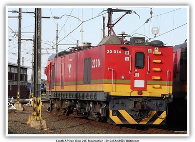 South African Class 20E   train railroad _issue1