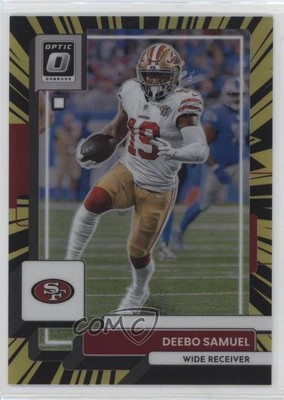 2022 Panini Donruss Optic Electricity Prizm 9/65 Deebo Samuel #172 0q84