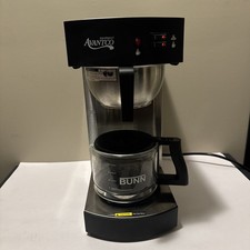 Avantco C10 12 Cup Pourover Commercial Coffee Maker with 2 Warmers- 120V