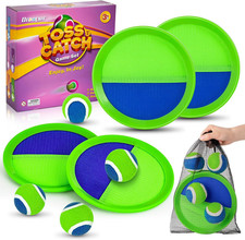 Sticky Toss and Catch Ball Game Set, Outdoor Toys for Kids Toddler 3-12