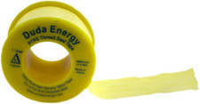 1 Roll of 1" X 260" Yellow Teflon Thread Seal Tape 1.2G/Cm , 89 Micron / 3.5 Mil