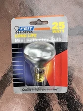 Feit Mini Reflector Short Neck Light Bulb R14 25W Standard Base Brand New