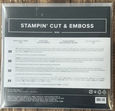 Stampin Up BEAUTIFUL TREES Dies 155840 Brand New Unused NIP Retired