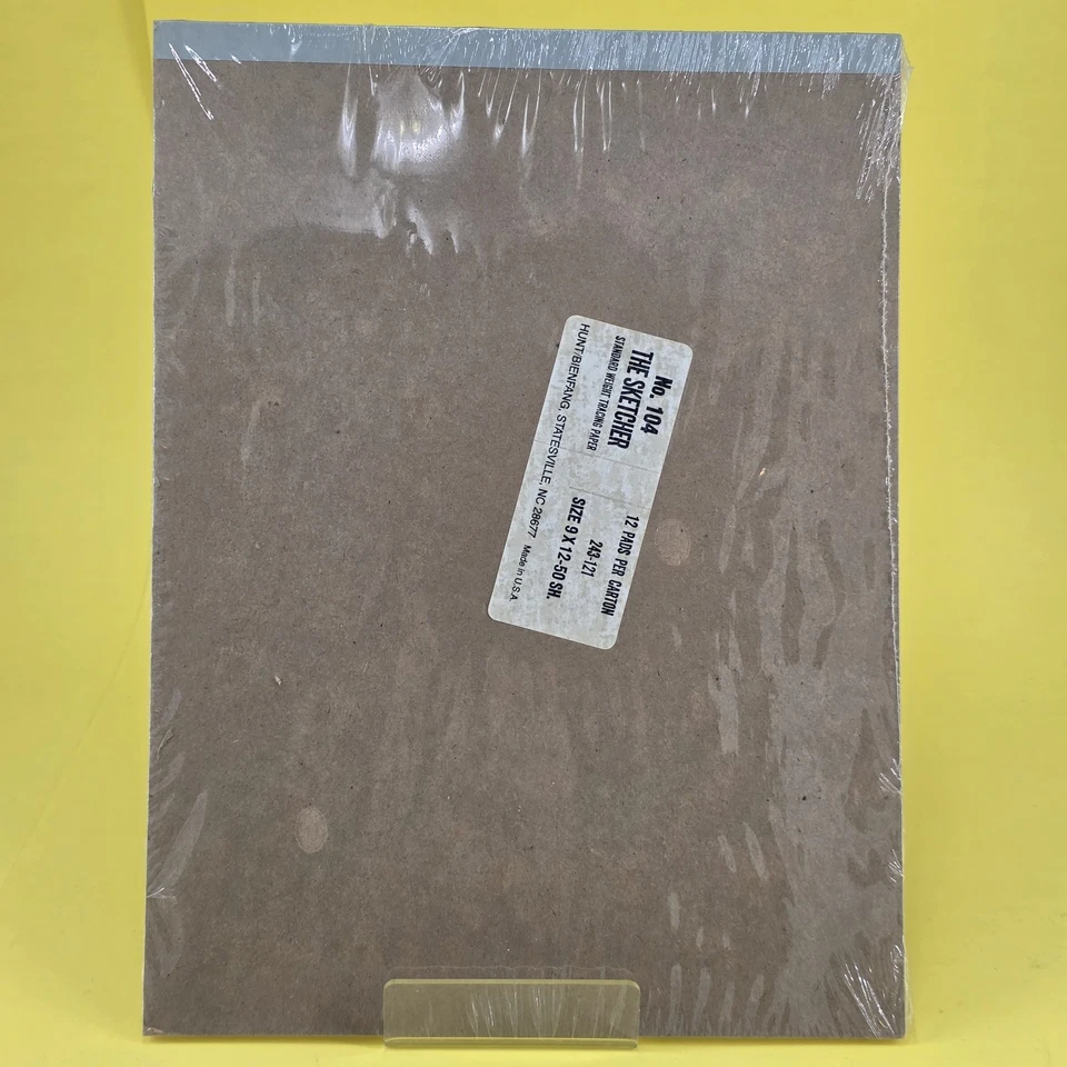 Papel de rastreamento vintage Hunt/Bienfang 9 X 12 designer série 2 pergaminho 50 folhas - Imagem 2 de 4