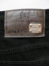 Joker HARLEM WALKER Cord Jeans Hose W 36 /L 32 Schwarze Herren Cordhose Robust !