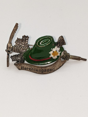 MCM Berchtesgaden Oktoberfest Lapel Hat Pin Hiking German Bavarian 