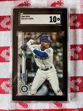 2020 Topps #64 Kyle Lewis RC Rookie SGC 10 GEM MINT Seattle Mariners ROY