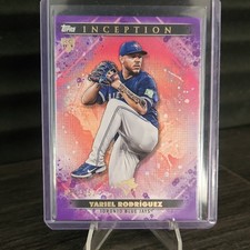 2024 Topps Inception Purple Rookie Yariel Rodriguez #64/150 Blue Jays