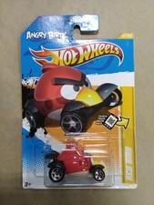 Hot Wheels 2012 New Models Angry Birds Red Bird A17