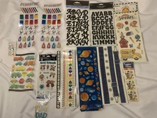 Vintage Stickers 80’s 90’s Rare Grossman Sandylion Memories Boy Lot Acid Free