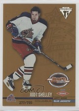 2001-02 Pacific Private Stock Titanium Draft Edition /780 Jody Shelley #121 0i6