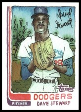 Dave Stewart 2025 Topps Shoebox Treasures by Andy Friedman #7 Dodgers