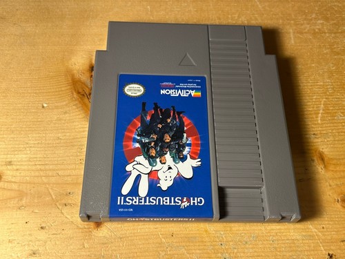 Ghostbusters II (Nintendo - NES, 1990) - Ghost Busters 2 Tested Authentic S/Free - Picture 2 of 9