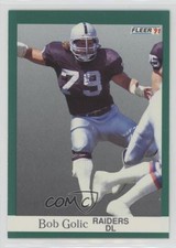 1991 Fleer Bob Golic #108 1k3
