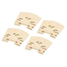 4/4 Violin Bridge Maple Wood Violin Parts for 4/4 Violin, Pack of 4