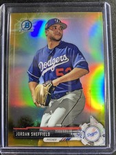 Sheffield, Jordan - 2017 Bowman Draft Chrome - Gold - 33/50
