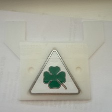 Badge, Wing 'Cloverleaf' - Triangular Alfa Romeo 147 156 GT Mito Giulietta