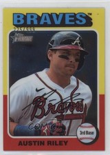 2024 Topps Heritage Chrome 225/999 Austin Riley #431 1ax