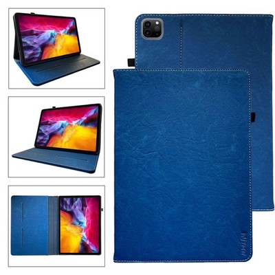 Luxus Leder Schutzhülle Apple iPad Pro 12,9'' 2021 4.Gen Tablet Tasche Cover Case
