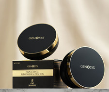 GENOSYS Blemish Balm BB Cushion Refill Set Skincare Makeup K-Beauty NEW