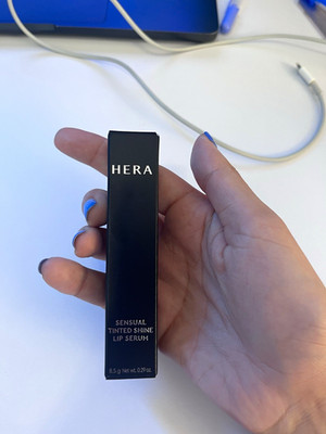 HERA Sensual Tinted Shine Lip Serum, Shine Effect, Shade 220 SUNDAZE 0.29 oz