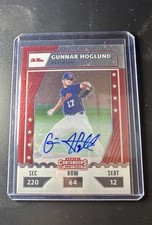 Gunnar Hoglund 2021 Panini Elite Extra Edition - College Tickets Optic Autos
