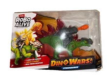 NEW Robo Alive Dino Wars Stegosaurus Robotic Dinosaur Toy by ZURU