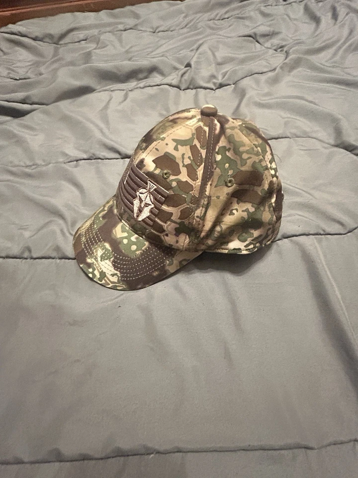 Kryptek Hat Cap Snap Back Highlander Camouflage Spartan Hunting Tactical Outdoor - Image 2 of 4